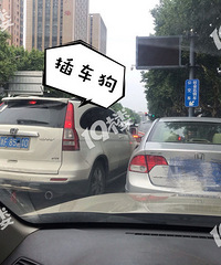 总有一些插车dog影响市容 神烦这种车 无语