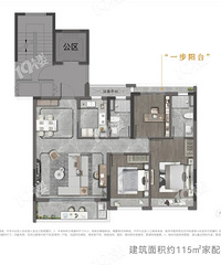 ���е㿴�����ˣ����115ƽ����͸���110ƽһ�����