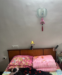 这套家具是我妈和我爸结婚的时候定婚物品 爸爸自己做的