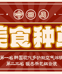 分享冬日美食 送空气炸锅茶包组合!