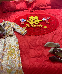 最后一次当伴娘 还拿到了手捧花 太幸福啦!