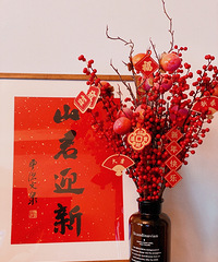 自己动手搞定新年氛围组 你们也可以试试哦!