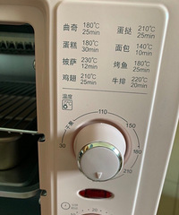 民以食为天 懒人都是好吃懒做的!小烤箱右上角有电子食谱!