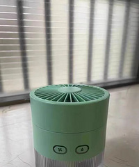 电风扇+加湿器 简直就是神器啊!