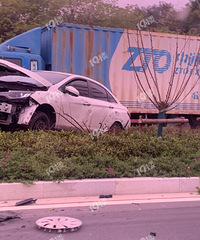 �Ĺ�·����ͻ����һ������ײ���м��̻������⳵�ٵö�찡��