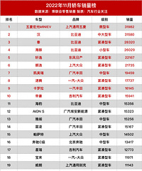 2022��11�½γ�/SUV/MPV����Դ��������ȫ��