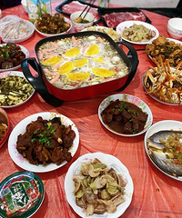 岁岁年年 今朝乐 三顿年饭的动力!