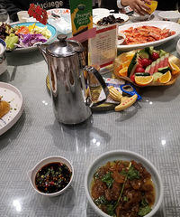 今年年夜饭第一餐选择了江南阿六头 整体味道还可以!