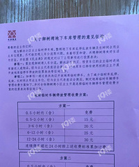 ����Сʱ��15�飡�Ƽ���ĳС����������ʱͣ���շѼ۸�