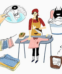 �е�Ů��һ�컻һ���·� �ѵ�����һ��һϴ�·��𣿿�������