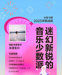 年度听歌报告出了!都来晒晒呀 有无同好呢?