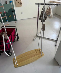 这种室内秋千承重OK不?想装在家里...