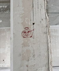 装修现场是不是很多装修师傅都喜欢画点东西?