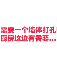 求助!厨房打墙孔需要个打孔师傅!