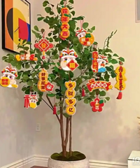 没几天过年了,大家来晒晒买的蛇年装饰好物吧~
