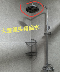 淋浴花洒这样漏水是正常的?还是已经坏了?