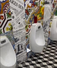 这厕所装成这样,喝多了进去受得了吗?