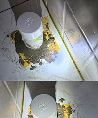 最近发现淋浴房有几块地砖空鼓!咋整?肯定要渗水...