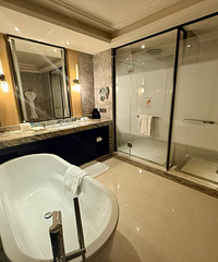 随时随地开启citywalk!酒店印象最深的是套房的淋浴空间