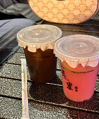 安吉旅游云崖瀑布咖啡店 整个咖啡店在山上 风景很好