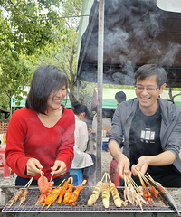 没有野米饭和烧烤的五一是不完整的!