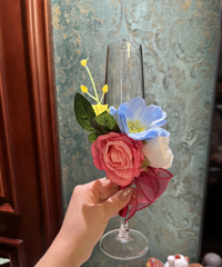 DIY大成功!独属于我们俩的敬酒杯!