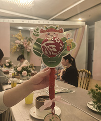 艾草锤做起来好难……还好老师很耐心