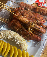 三水湾开了好久的炸串店!每次路过都忍不住去吃!