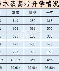 综合各家2025的喜报 做了个高考数据表!一实到底是一实!