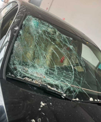 �������˳���ͣ��λ�ﱻ����Ĺ�����һ��ˣ���ҵ�ͷ������೶Ƥ