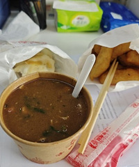 һ��С���ڼ��˵㵽�˳�����緹��