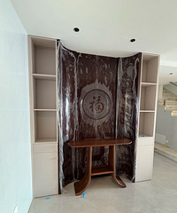 这个玄关怎么看着这么不吉利呢?