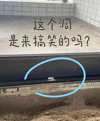 这个孔是用来干啥的?排水?这隐翅虫和蚊子都有地方进来了…