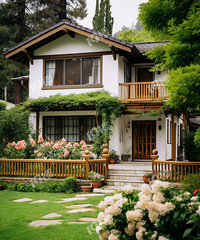 ����һ�״���԰�ķ��ӣ���ɶ����û��?