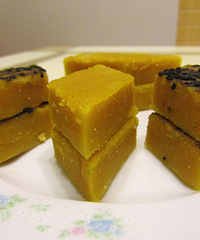 【金华贝恬烘培12月美食DIY】简单美味的下午茶——茯苓黄金糕!