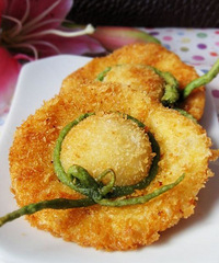 自制版KFC------黄金草帽虾