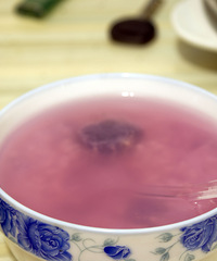 蜂蜜紫薯粥