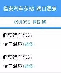 临安东站湍口温泉旅游直通车,正式开始运行!