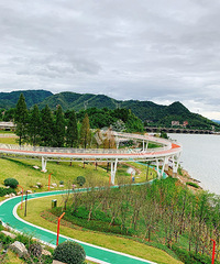 10月1日骑行青山湖