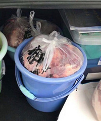 合伙买了8000多土猪肉准备做腊肉