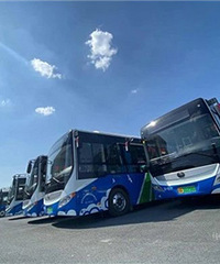 临安75辆新公交车全新亮相