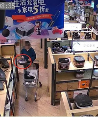 临安一女子带着6岁儿子在超市里偷锅,监控记录下了这一幕!