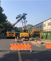 临安又一条道路提升改造工程正式开工