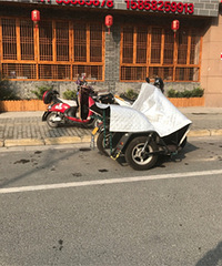 电瓶车占用公共车位