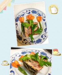 家常美味 之 柠香煎三文鱼