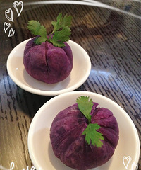 家常美味 之 紫薯饭团