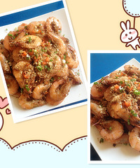 家常美味 之 避风塘炒虾