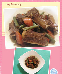 家常美味 之 田园烧排骨,适合夏天哦~