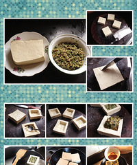 家常美味 之 换个法子吃豆腐,东江酿豆腐~