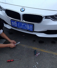 【提车作业】+14款BMW 320i,街,街,街上好多了吧